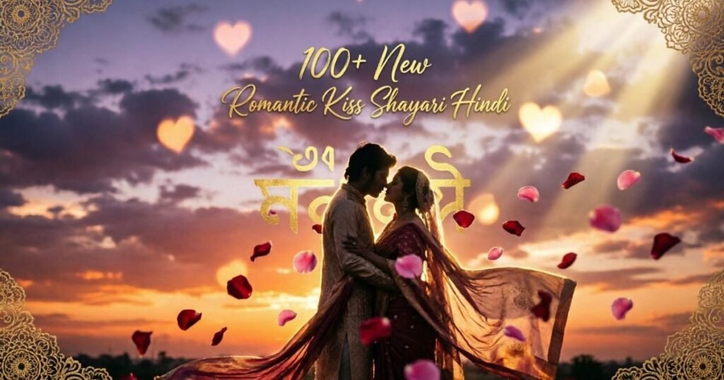 100+ New Romantic Kiss Shayari | रोमांटिक किस शायरी हिन्दी मे 