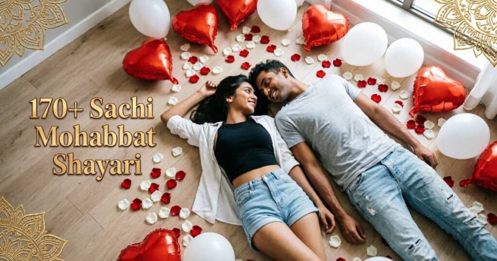 170+ Sachi Mohabbat Shayari | खूबसूरत मोहब्बत शायरी हिंदी मे