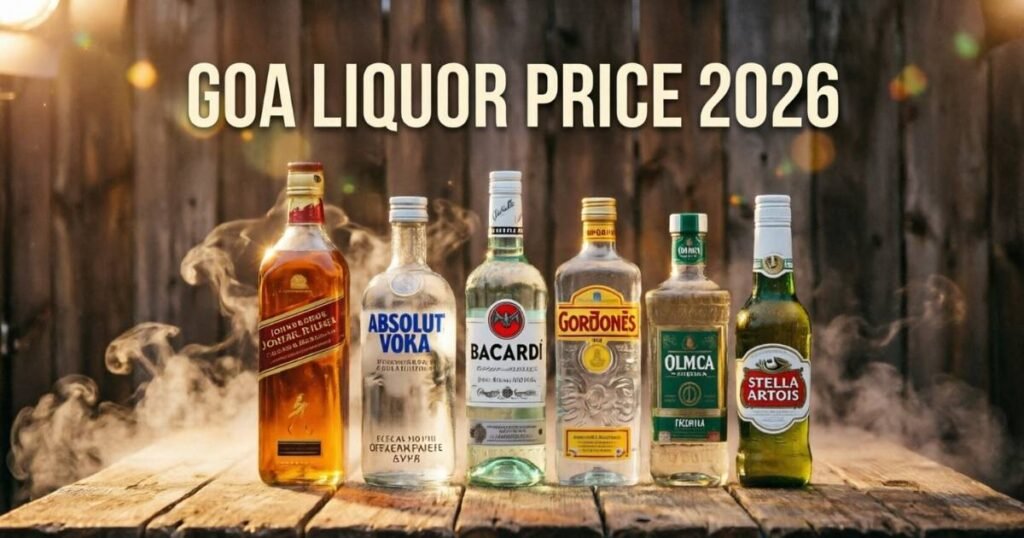 Goa Liquor Price Guide 2026: Best Brands, Prices & Where to Buy
