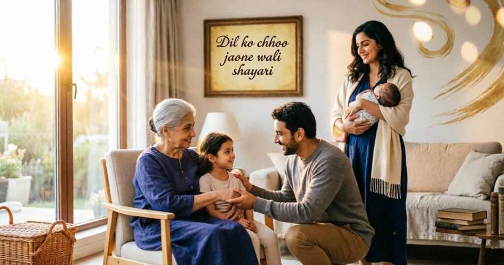 Heart Touching Family Shayari – Love & Care Quotes
