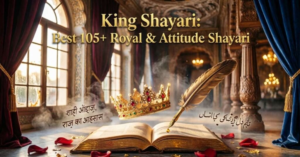 King Shayari: Best 105+ Royal & Attitude Shayari for