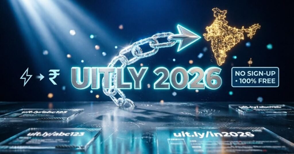 Uitly 2026 – Free URL Shortener for India | No Sign-Up 