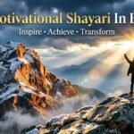 65+ Motivational Shayari In English