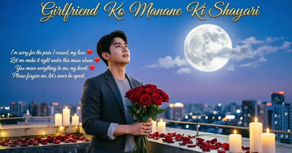 85+ Best Girlfriend Ko Manane Ki Shayari in English