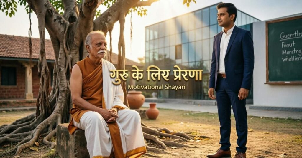 Motivational Shayari on Teacher in Hindi | गुरु के लिए प्रेरणा