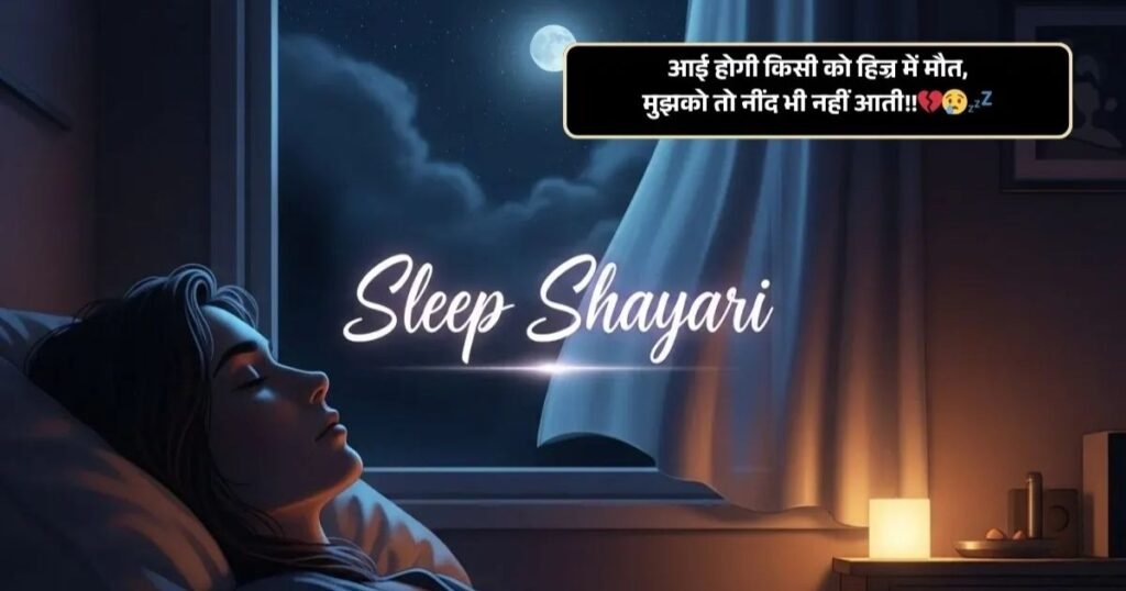 Top 300+ Sleep Shayari That Hits Hard on Sleepless Nights 2026 